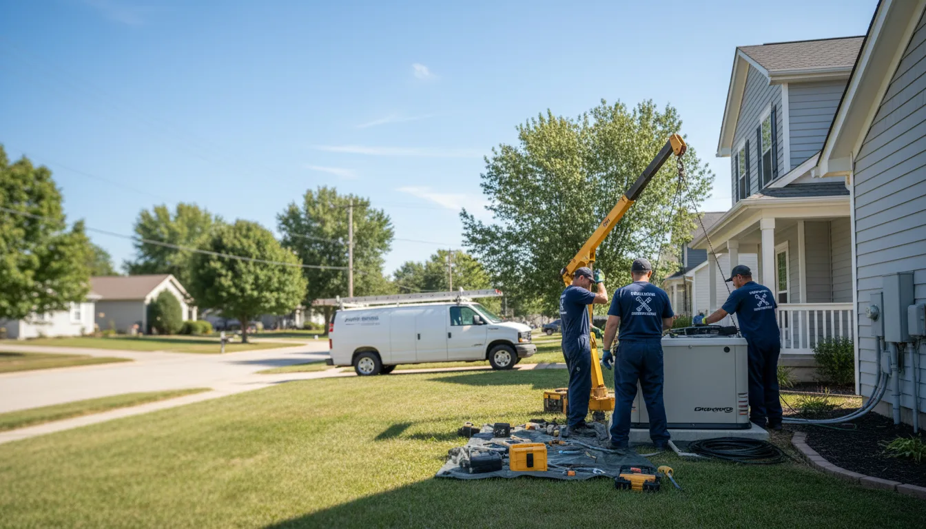 Generator Installation in Waukau, WI near me